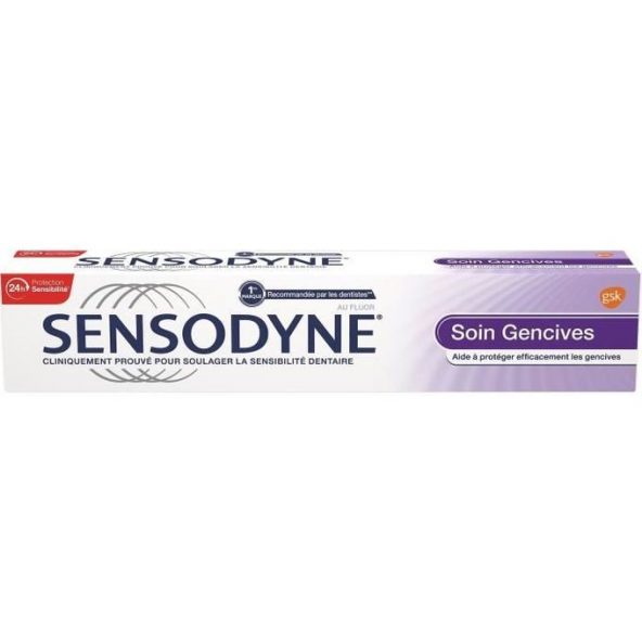 Dentifrice soin gencives 75ml – SENSODYNE