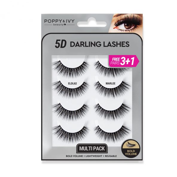 ELDL62_P&I 5D DARLING LASHES MULTIPACK – ABSOLUTE NEW YORK
