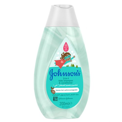 Johnson’s Baby Shampoing + Démêleur 2en1 200ml