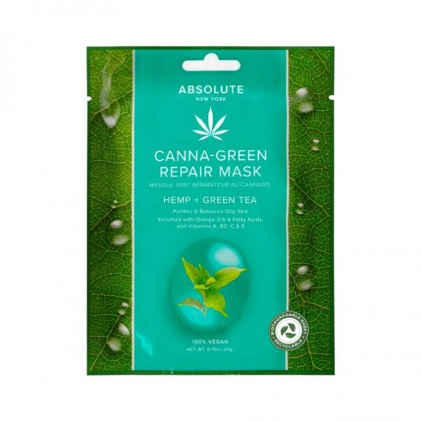 SFHM02-CANNA-GREEN REPAIR MASK HEMP+TEA – ABSOLUTE NEW YORK