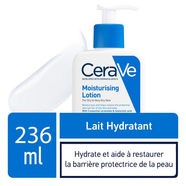 CERAVE HUILE LAVANTE MOUSSANTE HYDRATANTE 473ML