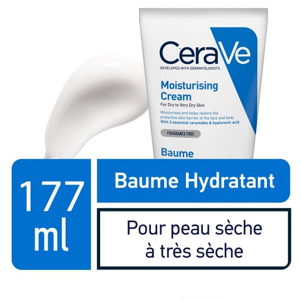 CeraVe Baume Hydratant Nourrissant Peau Sèche à Très Sèche 177ml