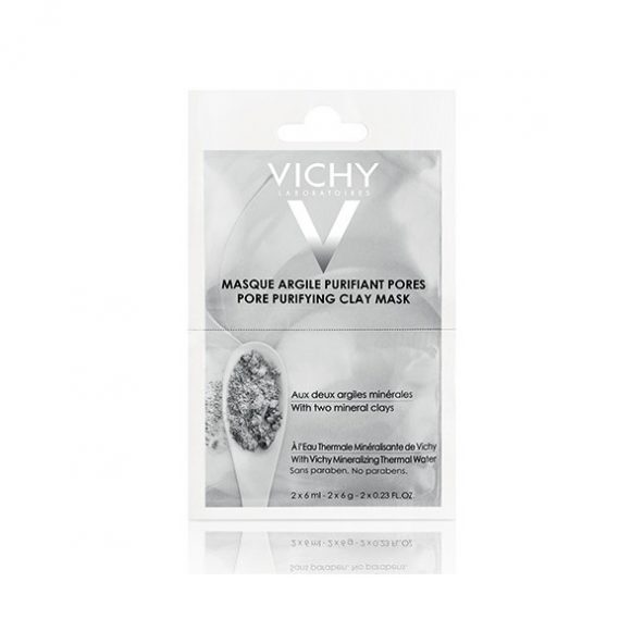 Vichy-Masque-Minéral-Bidose-Argile-Purifiant-Peau-Mixte-à-Grasse-2-x-6ml