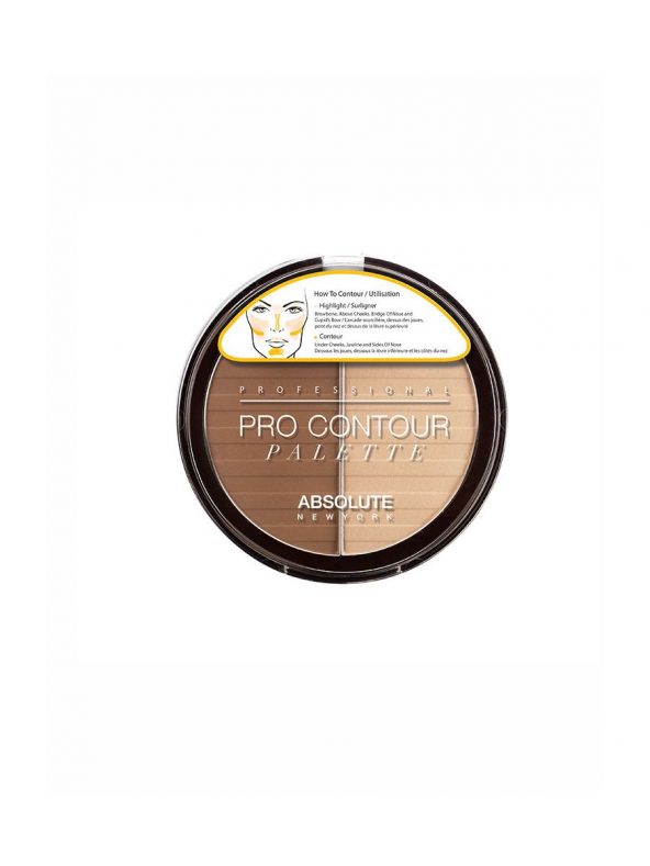 PRO CONTOUR PALETTE LIGHT – ABSOLUTE NEW YORK