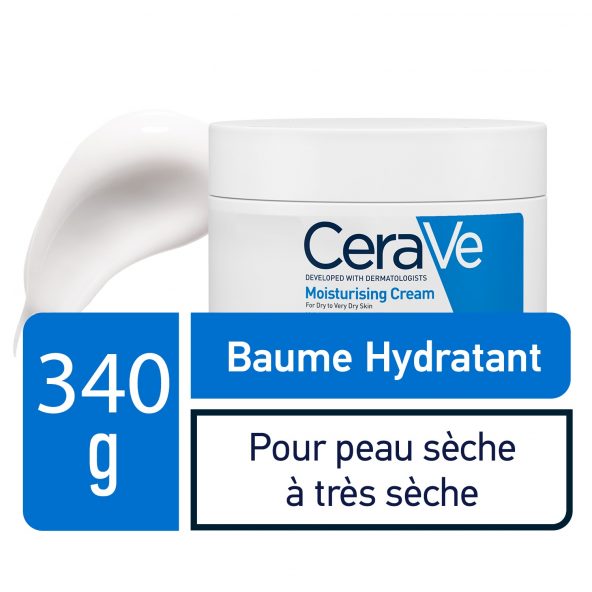 CeraVe Baume Hydratant Nourrissant Peau Sèche à Très Sèche 340g