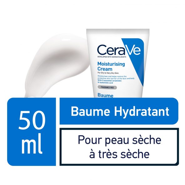 CeraVe Baume Hydratant Nourrissant Peau Sèche à Très Sèche 50ml