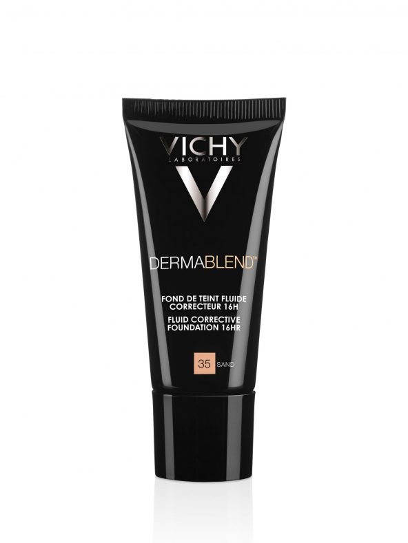 Vichy Dermablend Fond de Teint Fluide Correcteur SPF35 Tous Types de Peaux 35 SAND 30ml